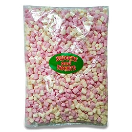 Mini Mallows - Mini Marshmallows - Bulk 1Kg Bag