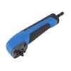 5.9in Right Angle Drill Attachment ABS Alloy Steel Ergonomic Blue