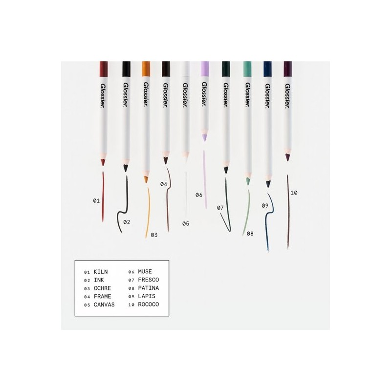 Glossier No 1. Pencil Creamy Long-Wearing Eyeliner 0.04 oz /