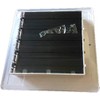 HBW Four-Way Plastic Side Wall/Ceiling Register in White 6" w