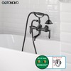 gotonovo 3 3/8 Vintage Bathtub Filler Wall Mount Clawfoot Tub