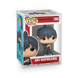 Epic Collectibles Pop Anime: Chainsaw Man - AKI Hayakawa Vinyl Figure Bundle with Compatible Funko Box Protector