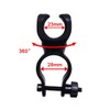 XSAJU Bicycle Light Mount Rubber Light Holder 360° Rotation Light