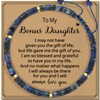 AGOT Bonus Daughter Bracelet Gifts: Lapis Lazuli Bracelet for Daughter