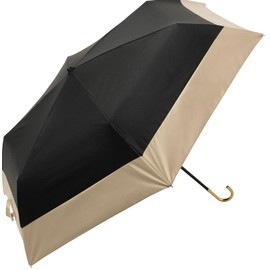 Because Because Folding Umbrella, 19.7 inches (50 cm), UV Protection, Approximately 99.9% of Light Blocking, 99.9% Shading Rate, For Work or School Commutes, Parasol, Rain or Shine, Women's, Stylish,