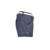 Eight2Nine Women's Chino Shorts with Braided Belt, blue