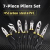 Vivicreate 7-Piece Pliers Set Heavy Duty Multipurpose Tools for Home