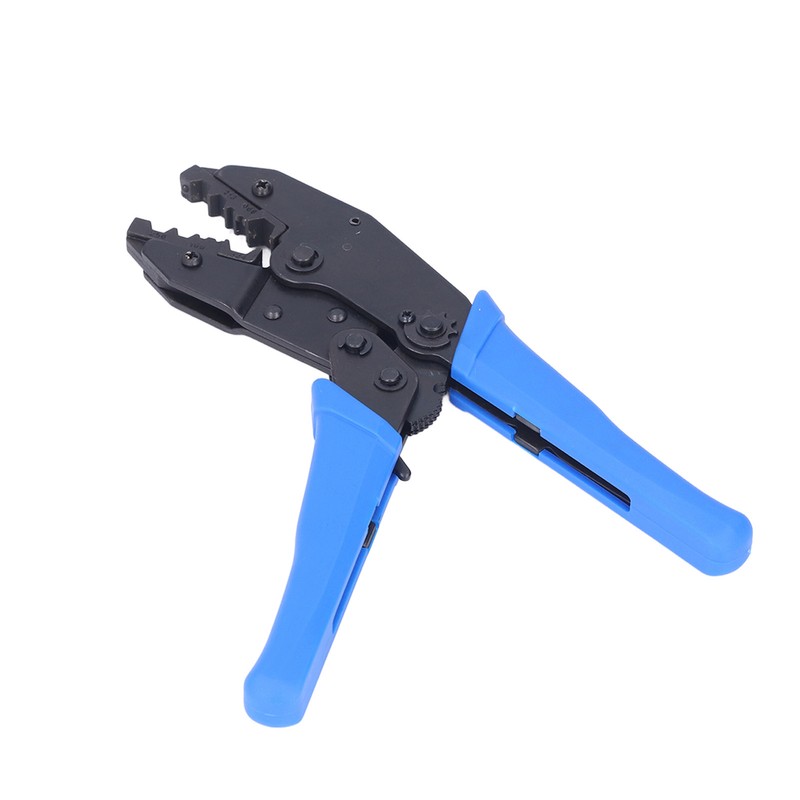 Crimping Pliers Ratchet 5 Hole Hex Coaxial Cable Terminal Cold