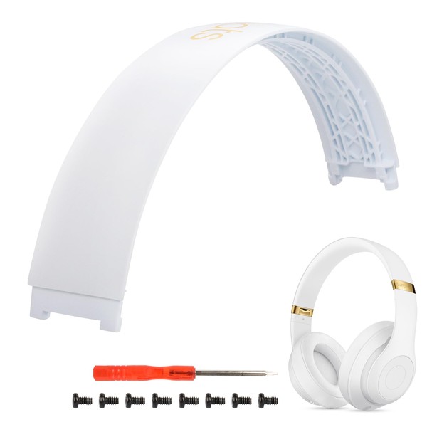 Studio 2 Headband Replacement Parts Accessories Studio 3 Headband Repair Kit Compatible with Studio 3.0 / Studio 3.0 Wireless (B0500 B0501) Top Headband (Studio3-White)