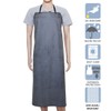 Rubber Apron Waterproof Aprons Chemical Oil Resistant Aprons for Dishwashing,