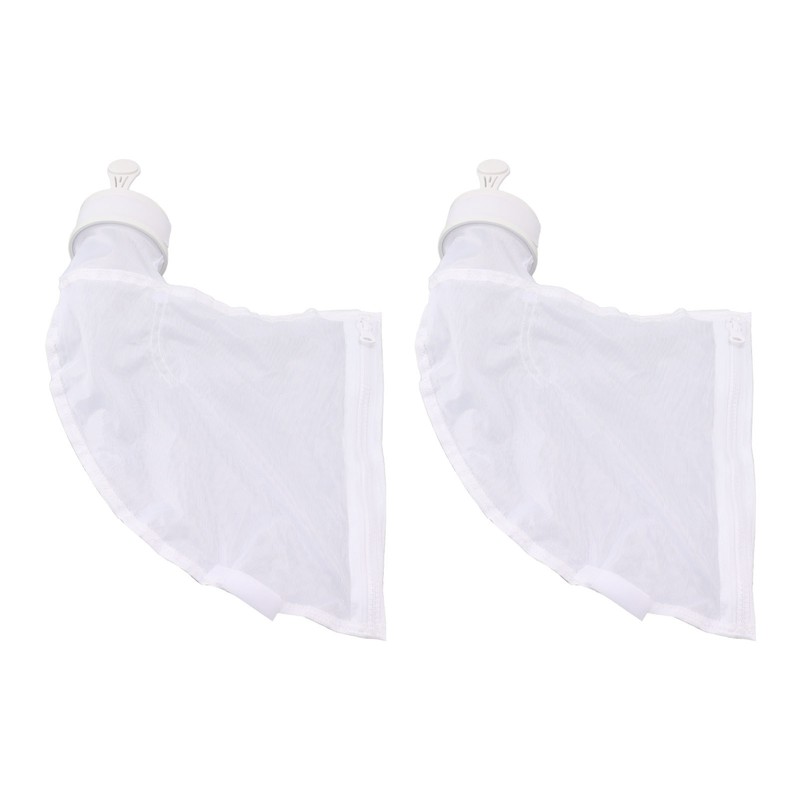 2Pcs Pool Cleaner All Purpose Bag with Zipper Enclosure Replacement
