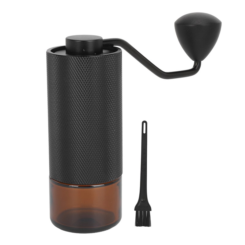 Manual Coffee Bean Grinder Multifunction CNC Steel Core Adjustable Thickness