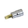 SK11 T50 ST3-50 Hex Lobe Bit Socket, 3/8 inch (9.5