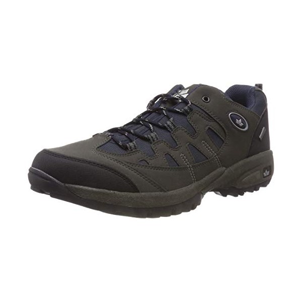 Lico Unisex Adults' Steppe Low Rise Hiking Shoes, Blue (Marine/Grau Marine/Grau), 7 UK