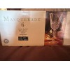 Cristal d'Arque Crystal D’arques Masquerade 5.75oz wine crystal glasses (set