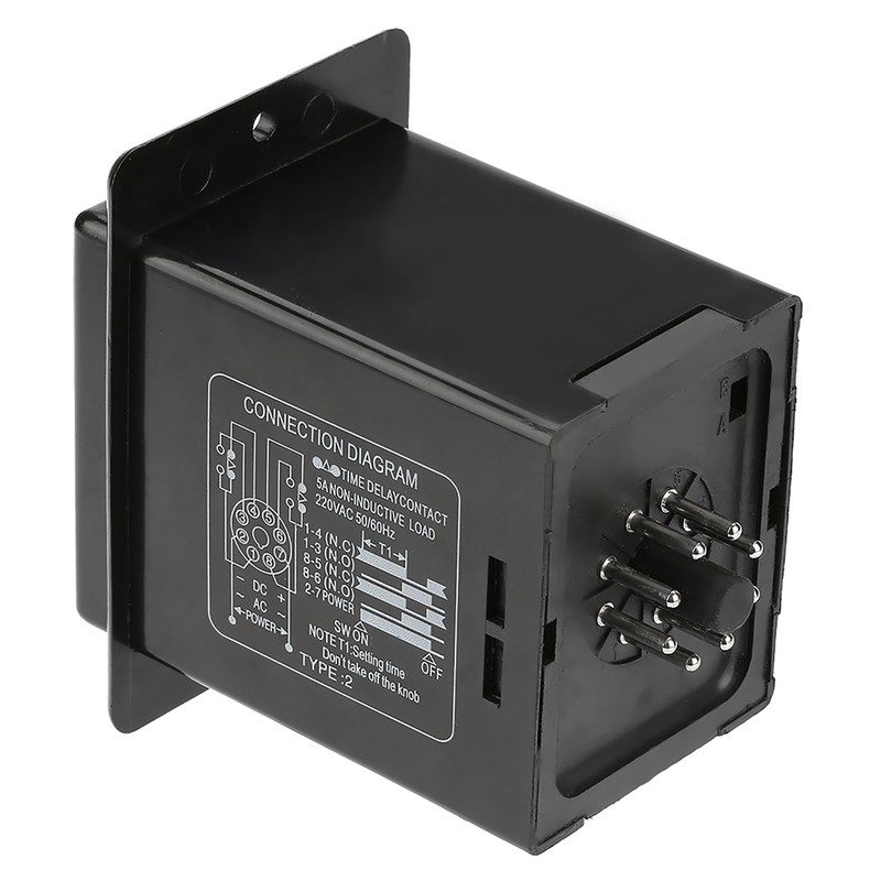 AC Delay On Timer Relay Digital Display Time Relay 0-199
