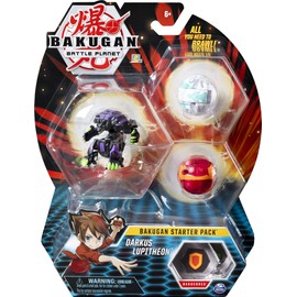 BAKUGAN Starter Pack, 2 Classic and 1 Ultra multi-coloured