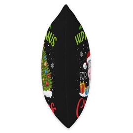 I Want A Hippopotamus For Christmas Xmas Design I Want A Hippopotamus For Christmas Xmas Hippo for Kid Women Throw Pillow, 16x16, Multicolor