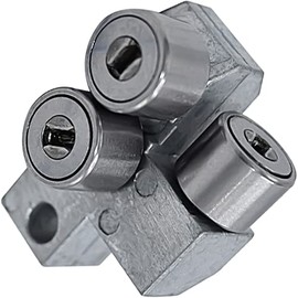 Fortool 42-28-0211 Rear Blade Guide Bearing Stainless Steel Assembly ‎Fits For Band Saws Part Replacement, Use For Standard Band Saw Blade