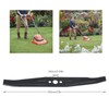 Fly007 Lawnmower Blade 33cm Replacement for Flymo Turbo Lite 330,