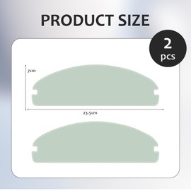 2 Pcs Anti-Fog Film for Motorcycle Helmet,for Pinlock Visor Insert Anti Fog for Helmet Visor Film Universal Protective Clear Suitable for All Non-fixed Open-Face and Full-Face Helmets