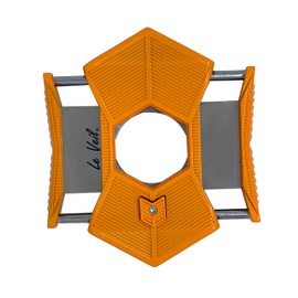 Le Veil A1 Cutter Guillotine Style Spring-Loaded Straight Cut Blade (Orange)