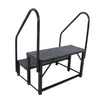 Silscvtt Steps Outdoor Stairs 2 Step RV Steps with 2