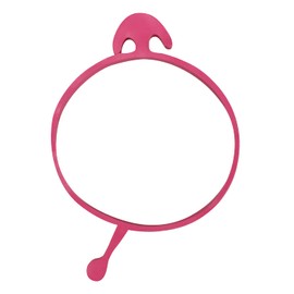 Rubber Band Spring Band Color #18 < 1.8 oz (50 g) Transparent Bag > Pink Peach, Small Amount Packaging, Rubber Band, Kyowa, Wire, Wiring, Cord, Gardening, Agricultural Materials, Strut, Bundling, Organization