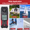 Handheld Anemometer Wind Speed Gauges Meter Measure for Wind Speed,