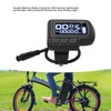 EN06 LCD Bike Display Meter Speedmeter with Light Connector 6pin