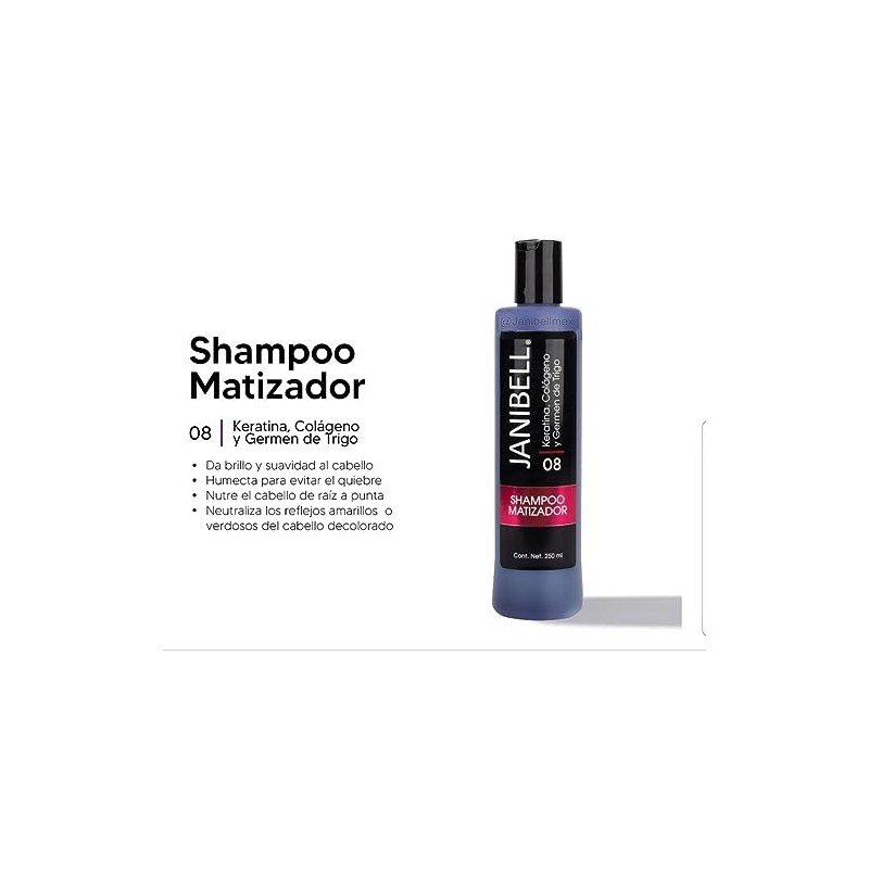 Janibell Shampoo Matizador Janibell (250 ml)