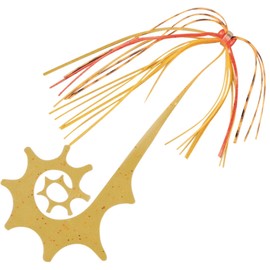 Hayabusa SE137 Mujou Sea Bream Freeslide, Dragon Curly, Rubber & Hook Set, #12 Oleore