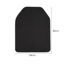 TRIXES Tactical Airsoft Dummy SAPI Style Shock Strike Plate Armour Pair