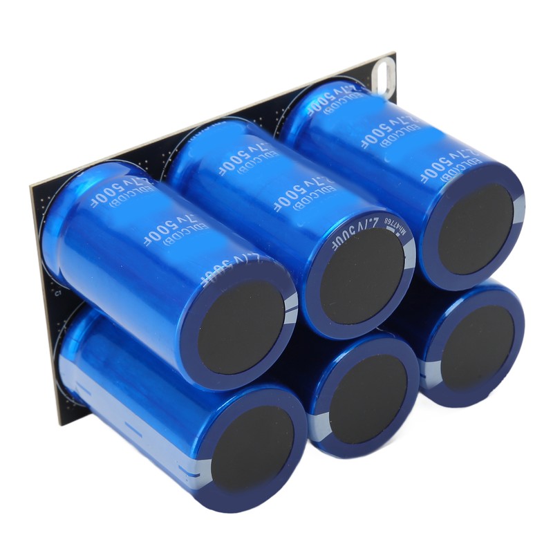 16V 83F Total Capacitor High Current Discharge 6Pcs 2.7V 500F