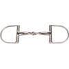 Equinate D-Ring Snaffle Stainless Steel 14 mm Simple Broken 13.5