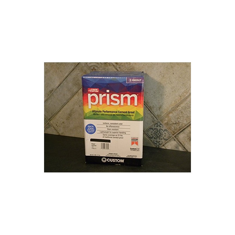 Prism Color Consistent Grout (#60 Charcoal)