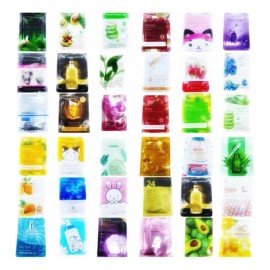 Pack De 50 Piezas Mascarillas Faciales Surtidos Coreanas Todo Tipo De Piel