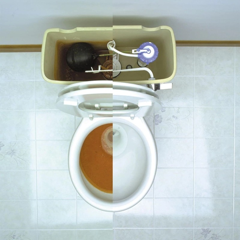 Iron Out Automatic Toilet Bowl Cleaner Rust Prevention Tablets 6