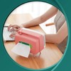 Retro TV Tissue Box Multi Storage Container, Mobile Phone Stand