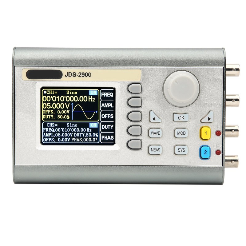 JDS2900-30M Function Arbitrary Waveform Signal Generator DDS 2CH Pulse Signal