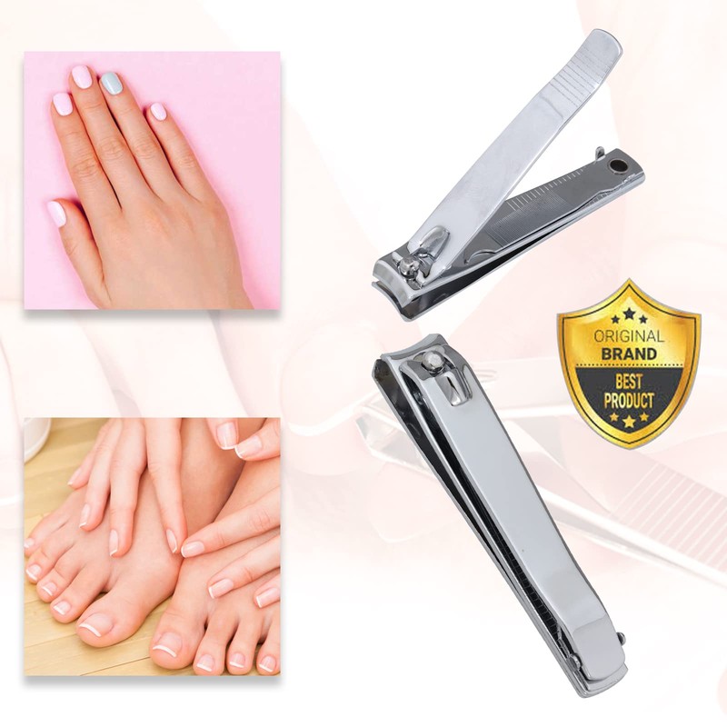 SS INSTRUMENTX Heavy Duty Stainless Steel Nail Clippers for Men