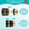 3/4 Inch Garden Hose Fitting Quick Connector Male and Female