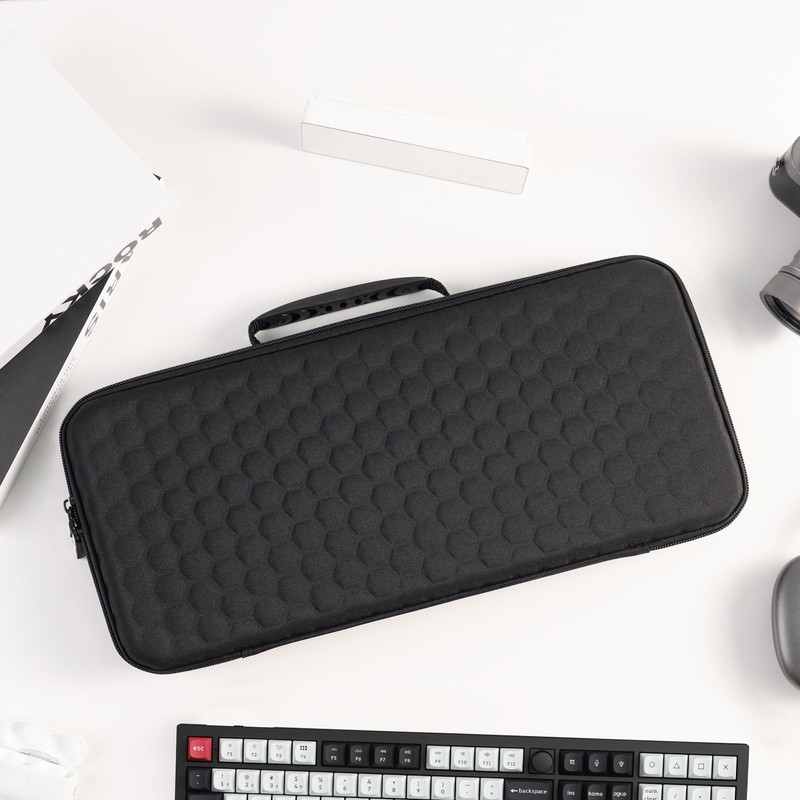 Keychron Carrying Case for Q6/V6/K10 Pro/K10 HE – Black EVA