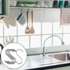WELANE Silver S Hooks, 20 PCS Stainless Steel S Shaped