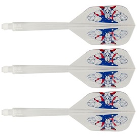 CONDOR AXE THE BULL Small Large Clear James Bailey Condor Axe The Bull James Bailey Player Model Darts Flight