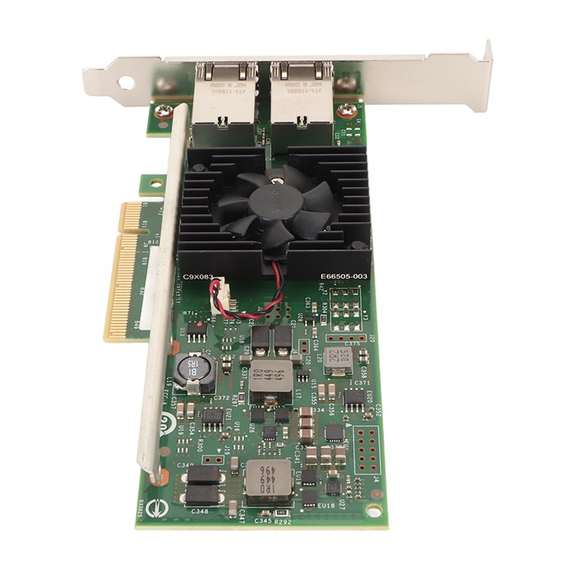 10GbE Network Card Dual RJ45 Port 10 Gigabit Ethernet Network