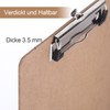 A4 Wooden Clipboard, A4 Clipboard, Thickened Material, Thickness 3.5 mm