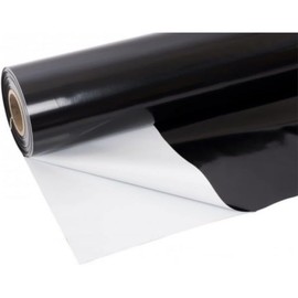 Crawl Space Vapor Barrier - 20 mil - Thick Plastic sheeting, Drop Cloth Moisture Barrier Covering for Crawl Space Encapsulation, Heavy Duty Polyethylene Film, Black and White Panda Film (18' x 10')