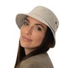 Stetson Women's Bucket Hat - Beige - Beige - Small