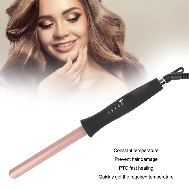 19mm Electric Hair Curler Adjust Temperature Nano Ceramic Coating Hair